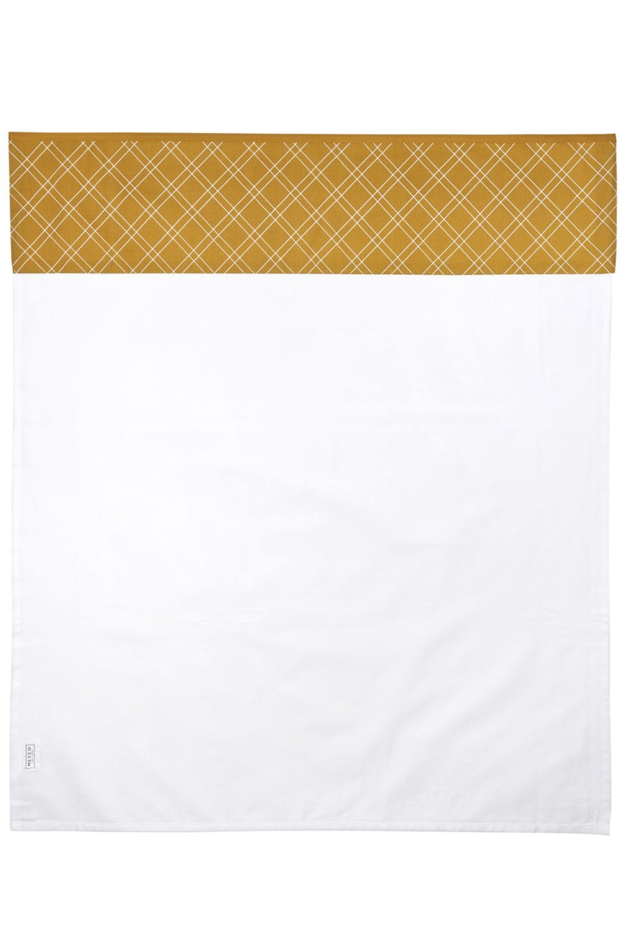 Slapen Meyco Baby | Ledikant Laken Double Diamond - Honey Gold - 100X150Cm