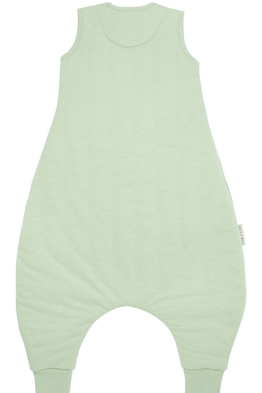 Slapen Meyco Baby | Baby Winter Slaapoverall Jumper Slub - Soft Green - 104Cm