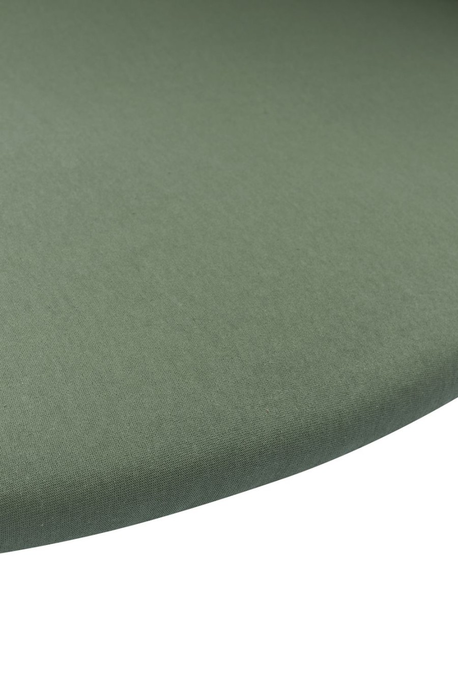 Thuis Meyco Baby | Hoeslaken Boxmatras Uni - Forest Green - Rond 90/95Cm