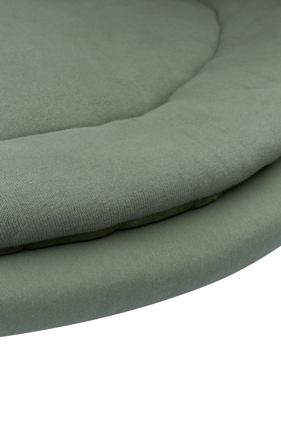 Thuis Meyco Baby | Hoeslaken Boxmatras Uni - Forest Green - Rond 90/95Cm