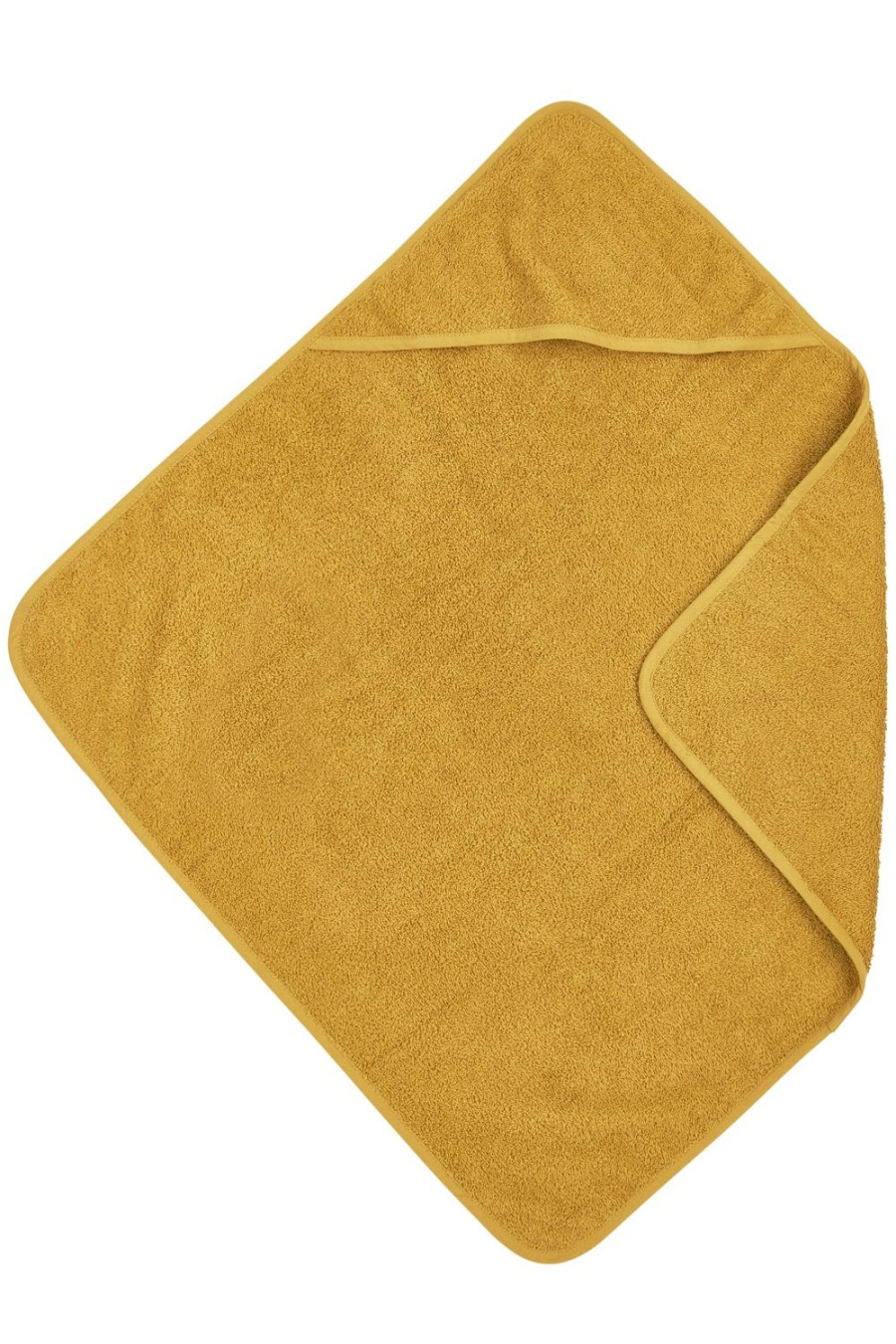 Verzorgen Meyco Baby | Badcape Badstof Uni - Honey Gold - 75X75Cm