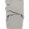 Slapen Meyco Baby | Swaddlemeyco Inbakerdoek Uni - Grey - 4-6 Maanden