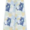 Slapen Meyco Baby | Baby Slaapzak Pre-Washed Hydrofiel Tie-Dye - Light Blue - 110Cm