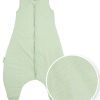 Slapen Meyco Baby | Baby Winter Slaapoverall Jumper Slub - Soft Green - 92Cm