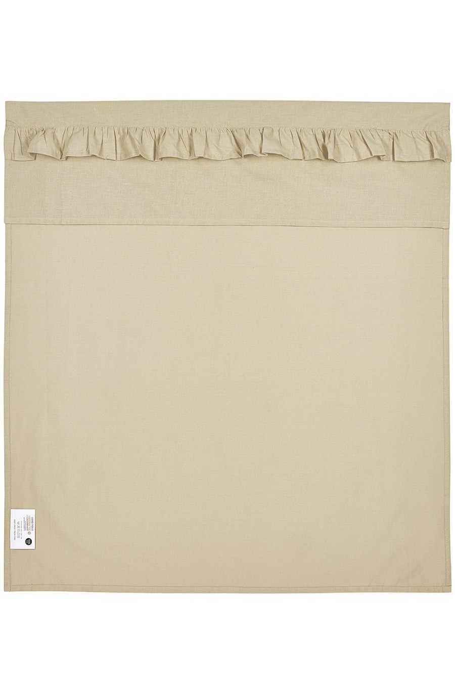 Slapen Meyco Baby | Ledikant Laken Ruffle - Sand - 100X150Cm