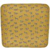 Verzorgen Meyco Baby | Aankleedkussenhoes Zebra Animal - Honey Gold - 85X75Cm