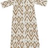 Slapen Meyco Baby | Baby Slaapzak Met Afritsbare Mouwen Ikat - Sand - 70Cm