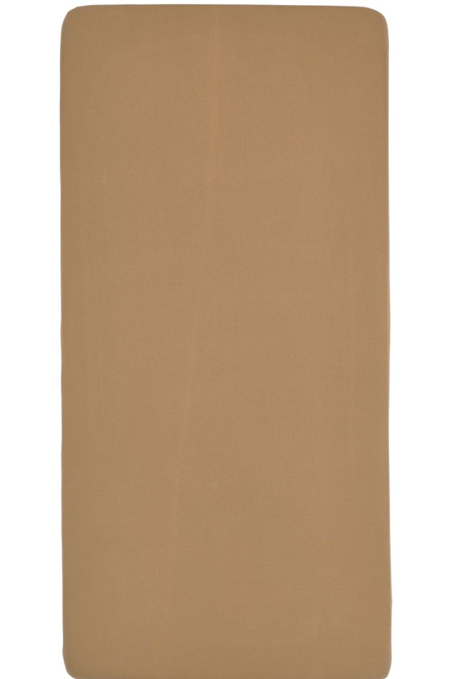 Slapen Meyco Baby | Hoeslaken Eenpersoonsbed Uni - Toffee - 90X200Cm