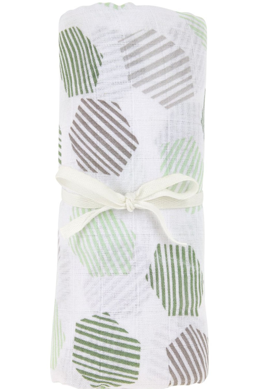 Verzorgen Meyco Baby | Swaddle Xl Hydrofiel Honeycomb - Forest Green - 140X200Cm