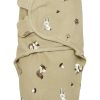 Slapen Meyco Baby | Swaddlemeyco Inbakerdoek Forest Animals - Sand - 4-6 Maanden