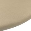 Thuis Meyco Baby | Hoeslaken Boxmatras Uni - Taupe - Rond 90/95Cm