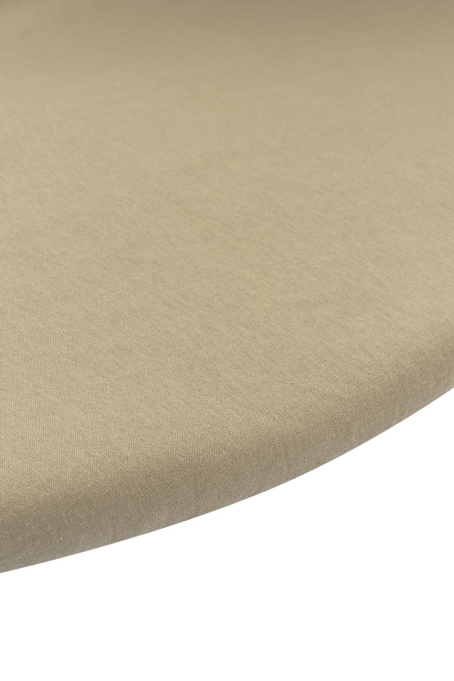 Thuis Meyco Baby | Hoeslaken Boxmatras Uni - Taupe - Rond 90/95Cm