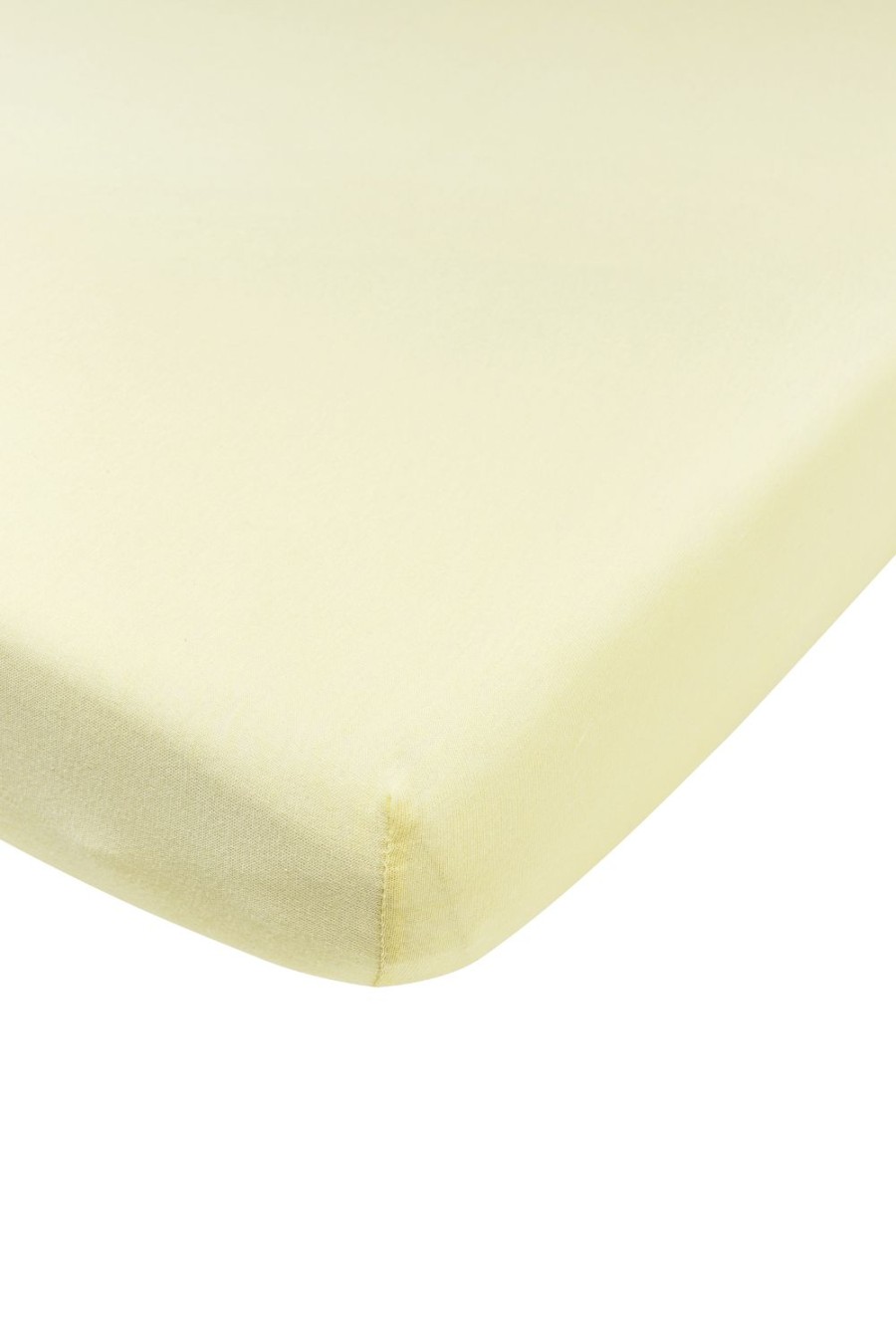 Slapen Meyco Baby | Hoeslaken Wieg Uni - Soft Yellow - 40X80/90Cm