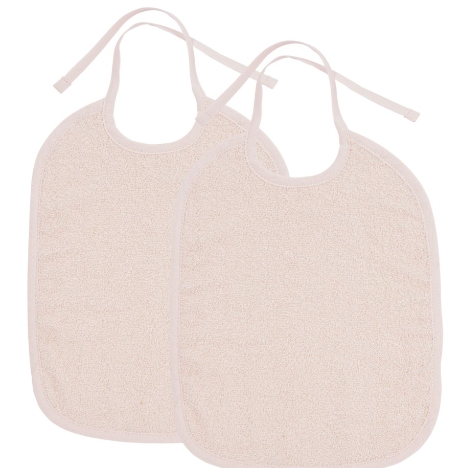 Thuis Meyco Baby | Slab 2-Pack Badstof Uni - Soft Pink